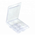 6 Cavity Clear Wax Melt Mould Plastic Box